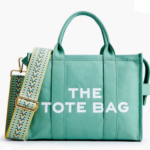 The Tote Bag, Mint Green, Medium - Picture 2 of 8